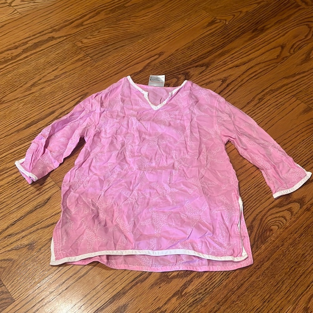 Snapper Rock Girl’s Pink Starfish Dress Size 4